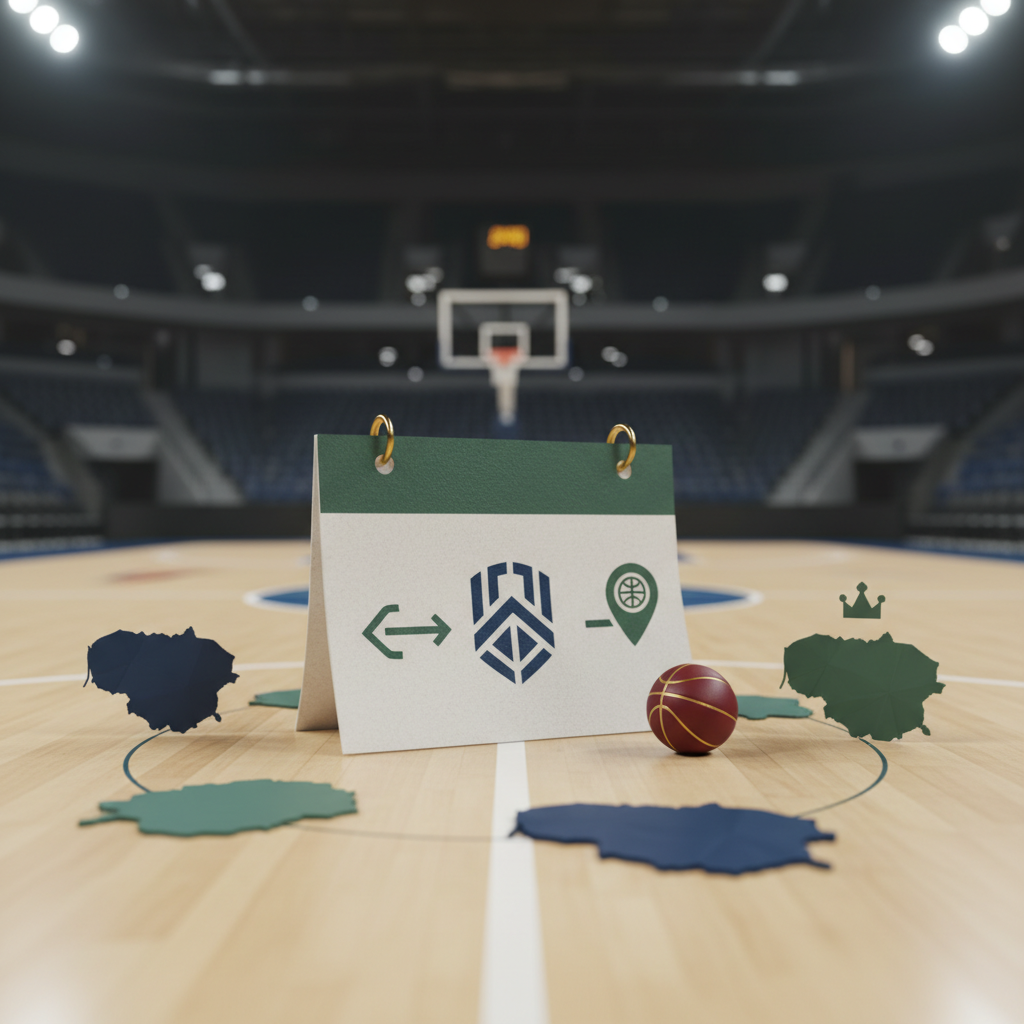 Lietuvos krepšinio rinktinės tvarkaraštis: su kuo ir kada?