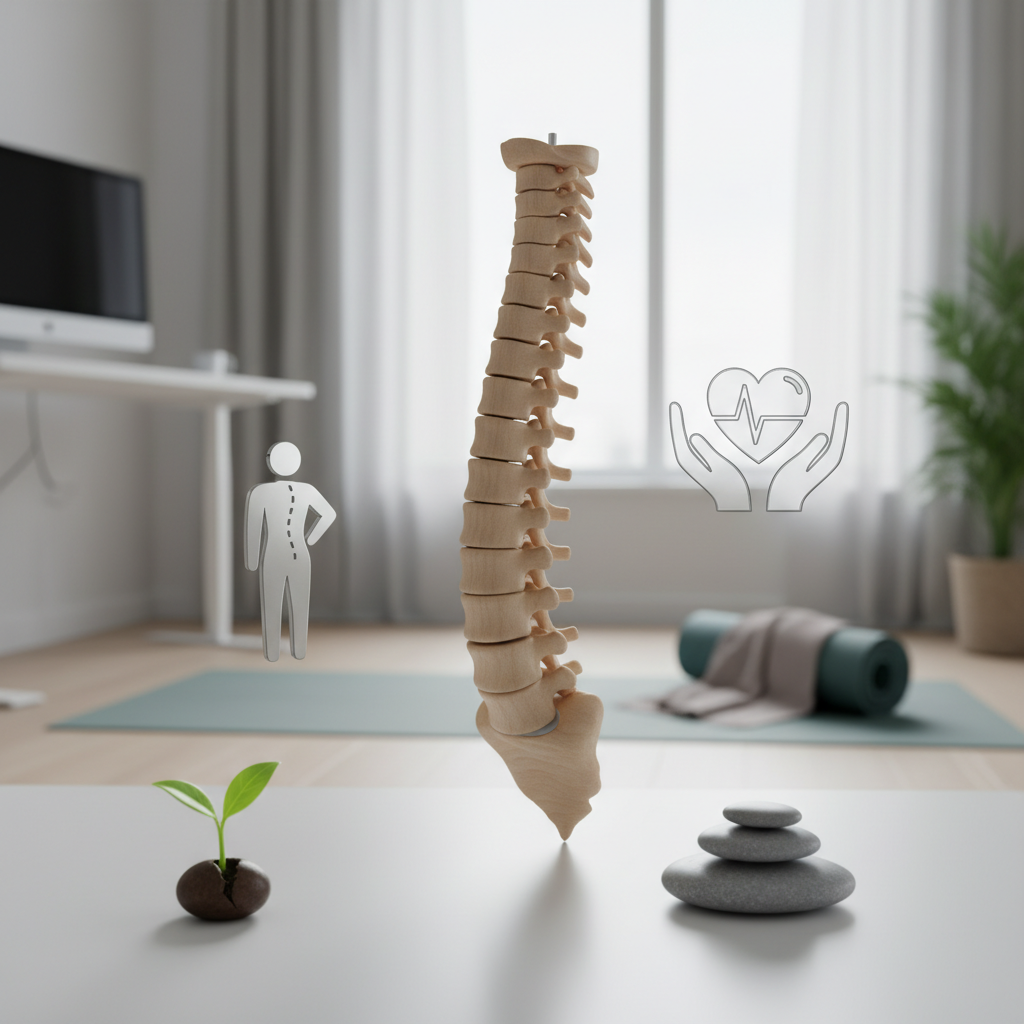 Pratimai laikysenai: kaip išvengti nugaros skausmų