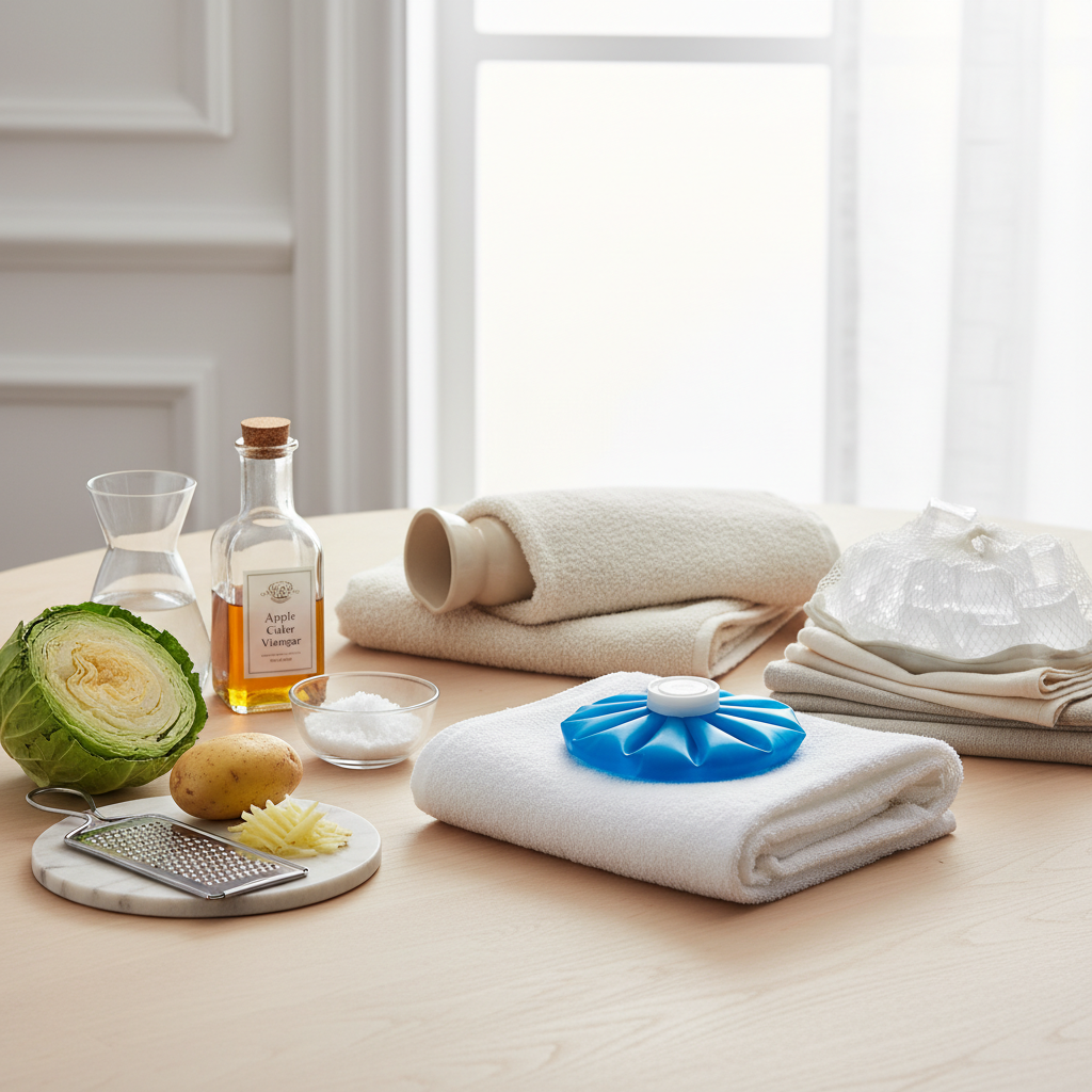 Kaip greitai sumažinti tinimą: veiksmingiausi kompresai