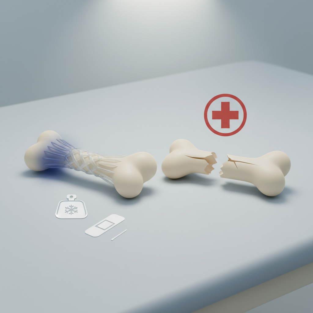 Raiščių patempimas ar lūžis: kaip atpažinti simptomus?