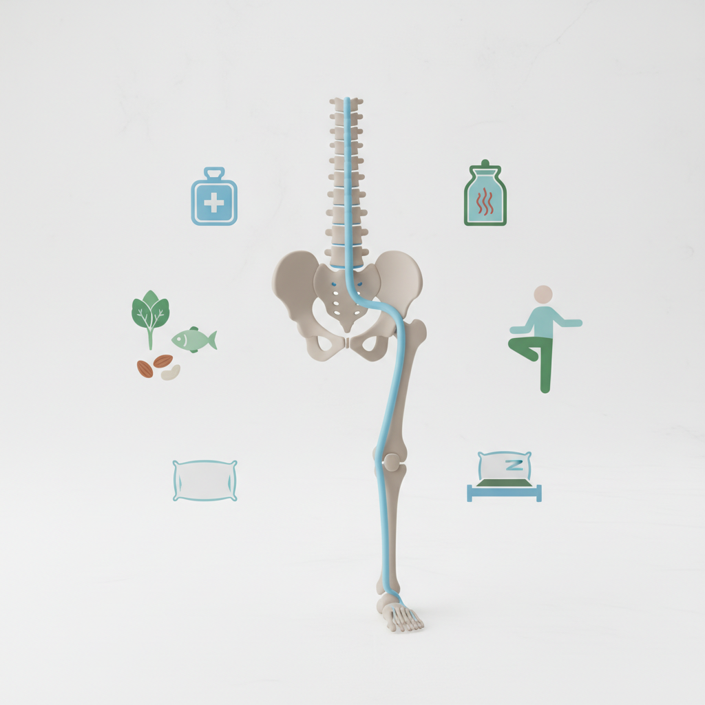 Užspaustas sėdimasis nervas: kaip numalšinti skausmą namuose?