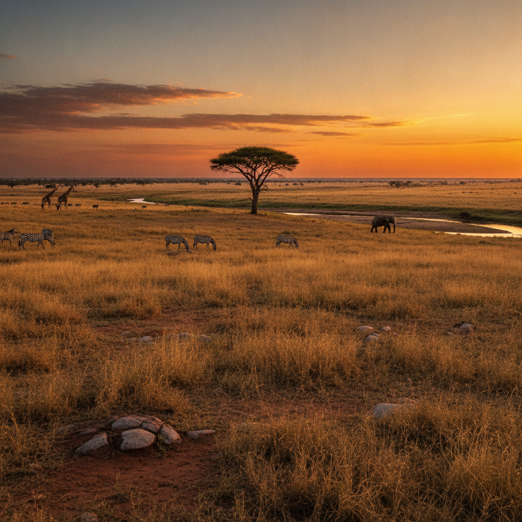 Afrikos gyvūnai: stebinanti fauna ir kova už išlikimą
