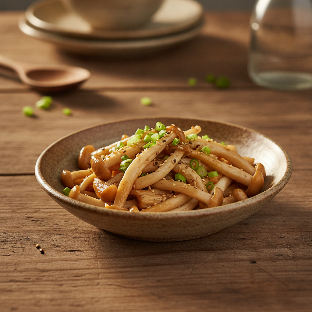 Enoki grybai: nauda sveikatai ir patarimai, kaip ruošti
