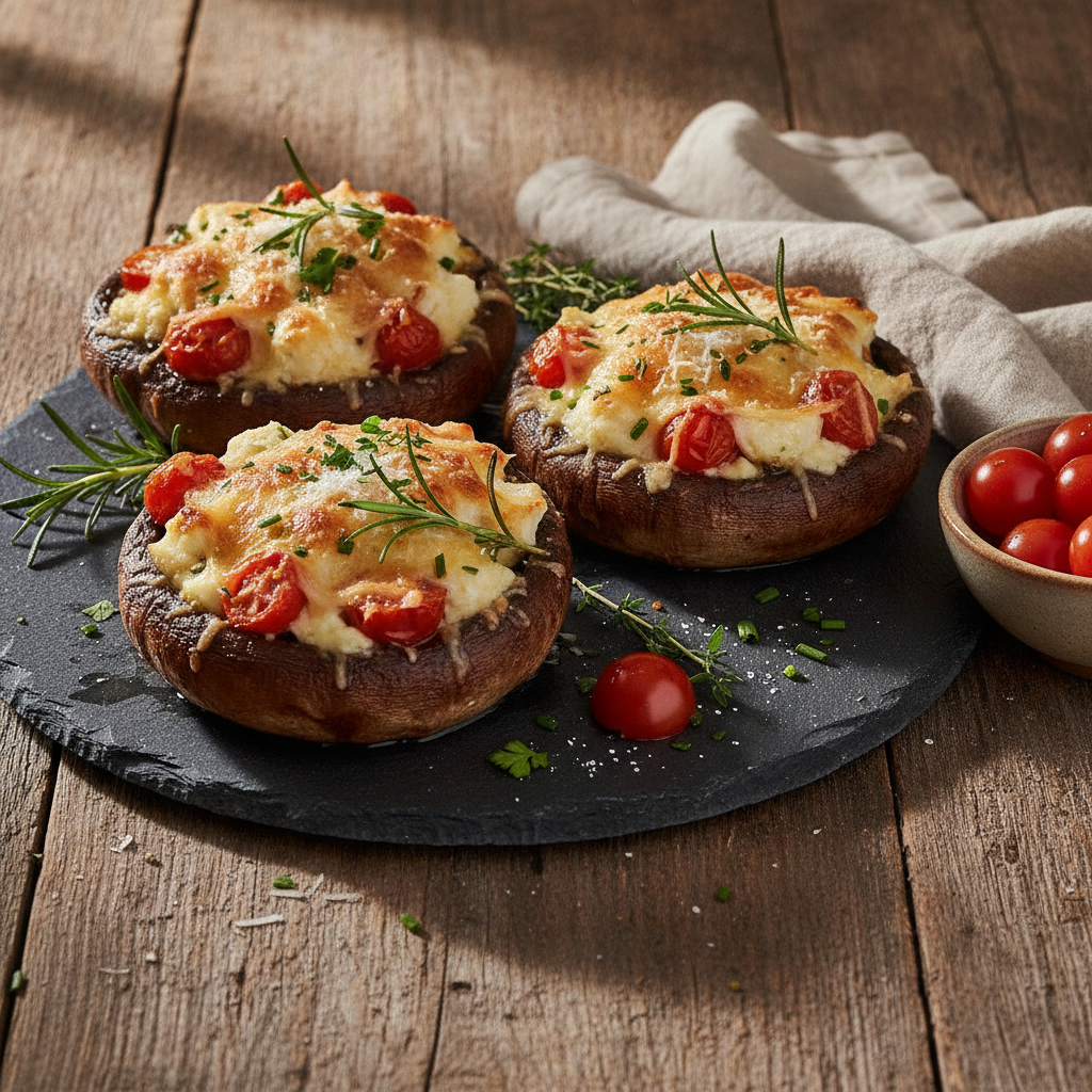 Portobello grybai: 5 paprasti ir gardūs receptai pietums